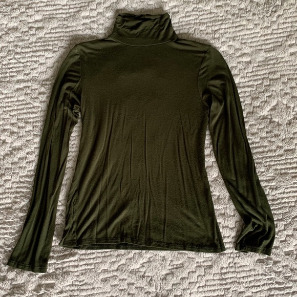 American Eagle Outfitters Sweaters - Dark Green Turtleneck